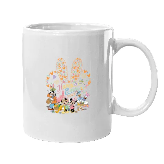 Disney Easter 2023 Mugs, Mickey &  friends Happy Easter Mugs