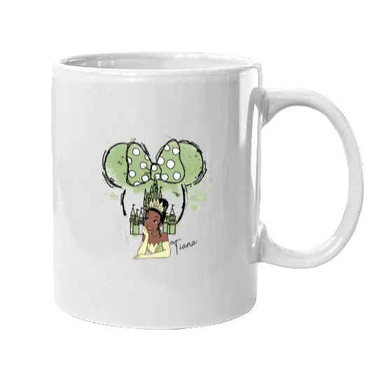 Tiana Princess Mugs, Disney Princess Mugs, Tiana Mugs