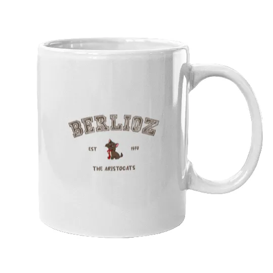 Disney The Aristocats Custom Berlioz Mugs