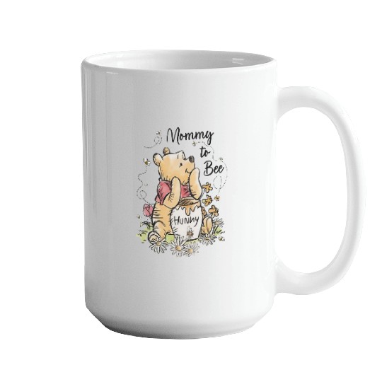 Floral Disney Winnie The Pooh Mommy To Bee Mugs