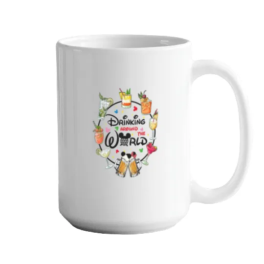 Snacking Around The World, Drinking Around The World, World Traveler Mugs, Disney Family Mugs