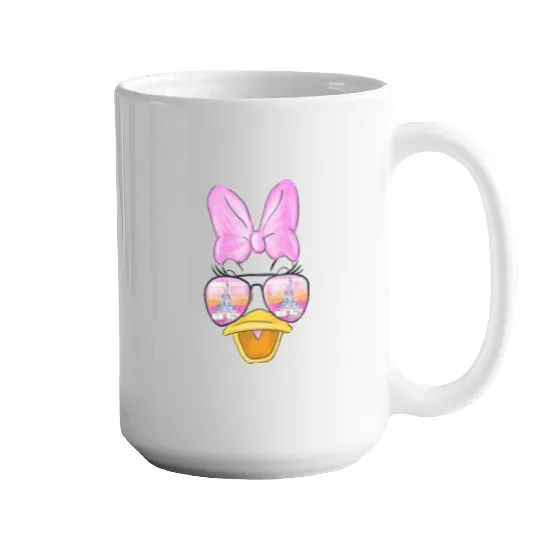 Vintage Daisy Duck Mugs, Disney  Mugs