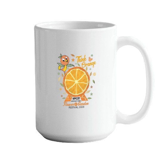 Disney Orange Bird Epcot Mugs, Disney Epcot International Flower and Garden Festival 2023