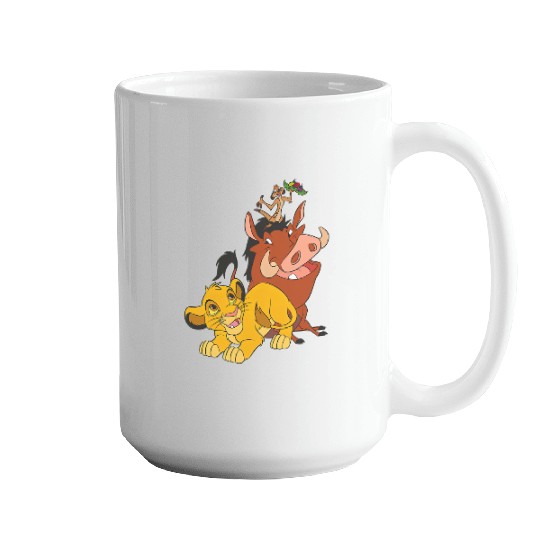 Disney The Lion King Young Simba Timon And Pumbaa Mugs, Magic Kingdom Trip  Mugs Family Birthday Gift