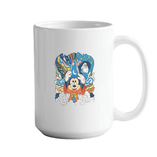 Disney Fantasia Sorcerer Mickey Stay Magical Mugs, Fantastic Disney Hollywood Studio