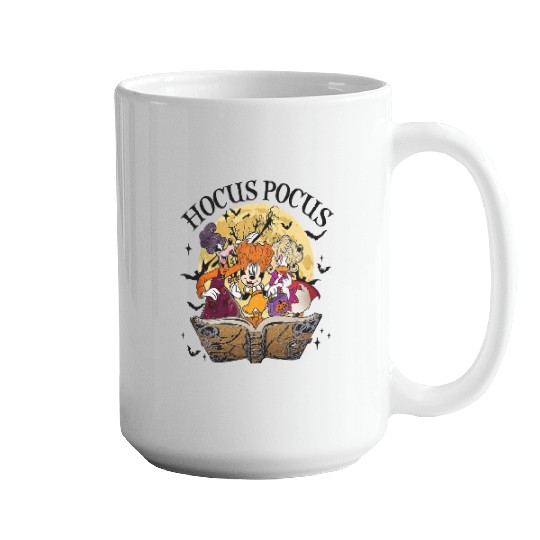 Disney Hocus Pocus Mugs, Minnie Daisy Clarabelle Cosplay Pocus Sanderson Sisters Mugs