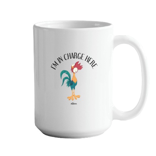Disney Moana Hei Hei I'm In Charge Here Mugs