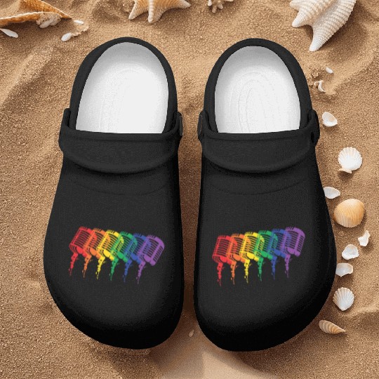 Multi-colored Mics Nurse Clogs