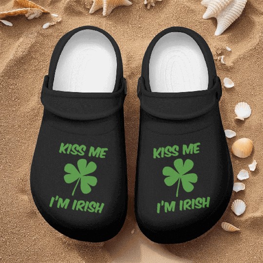kiss-me-im-Irish (1) Nurse Clogs