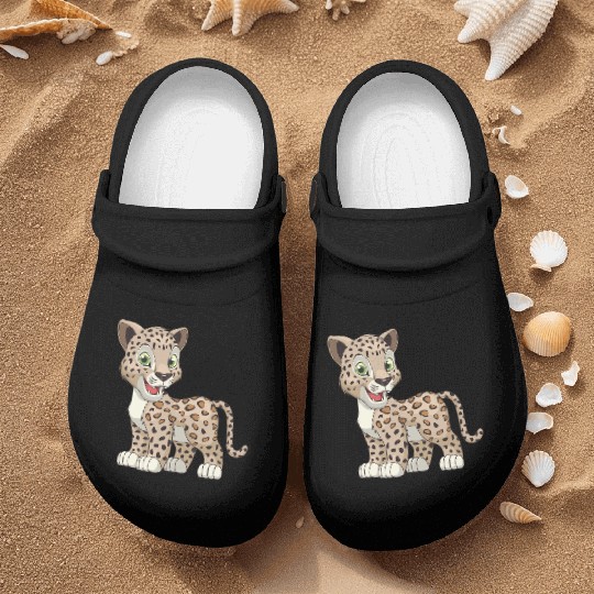 jaguar-cub-animal-wildlife Nurse Clogs