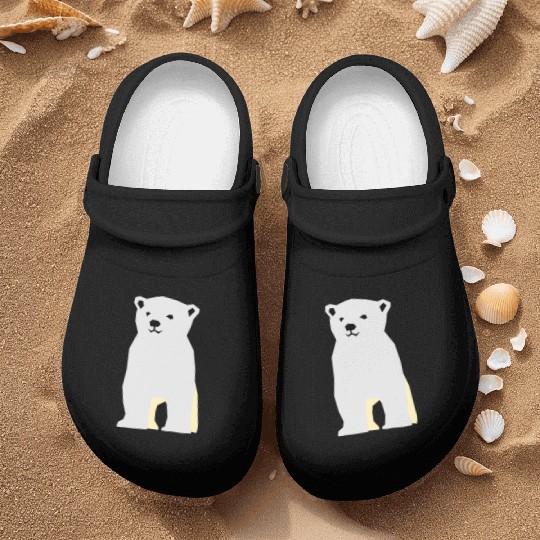 Polar bear Nurse Clogs