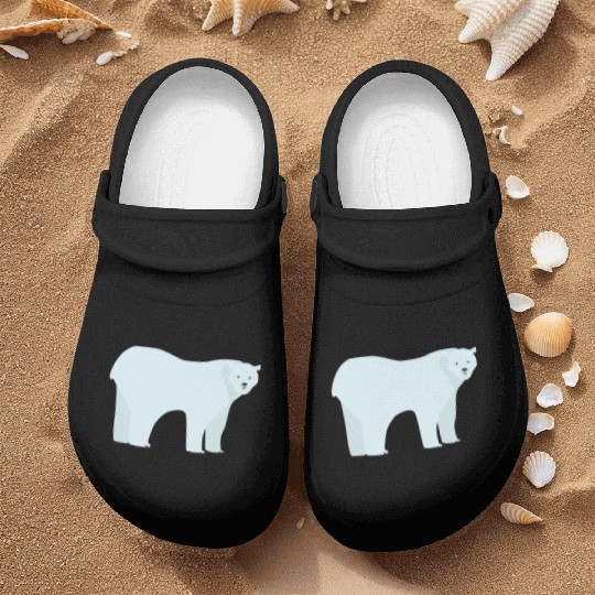 Polar bear Nurse Clogs