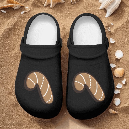 Gingerbread cookie Nurse Clogs