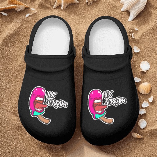 ice scream Nurse Clogs