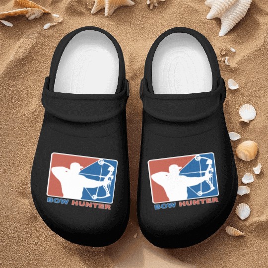 Bow Hunter Major League Bows and Arrow Hunting Nurse Clogs