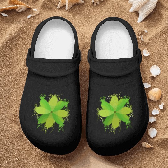Clover Leaf Nurse Clogs - St. Patrick's Day Gift