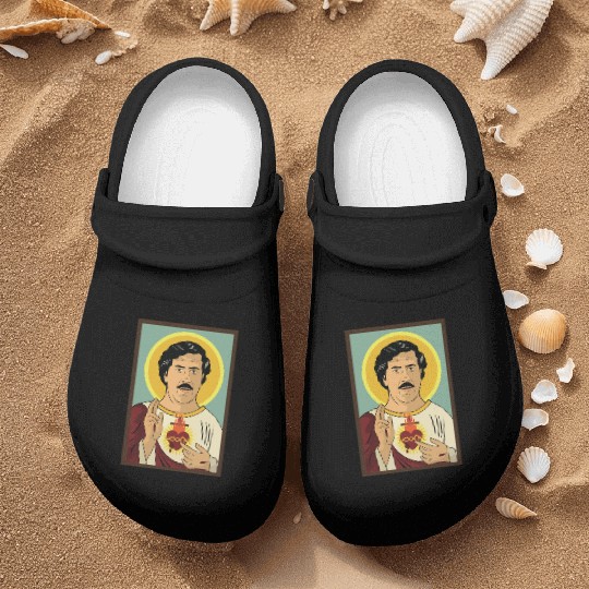 Pablo Escobar Jesus Nurse Clogs