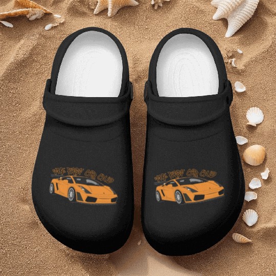 The Fast Car Club Nurse Clogs