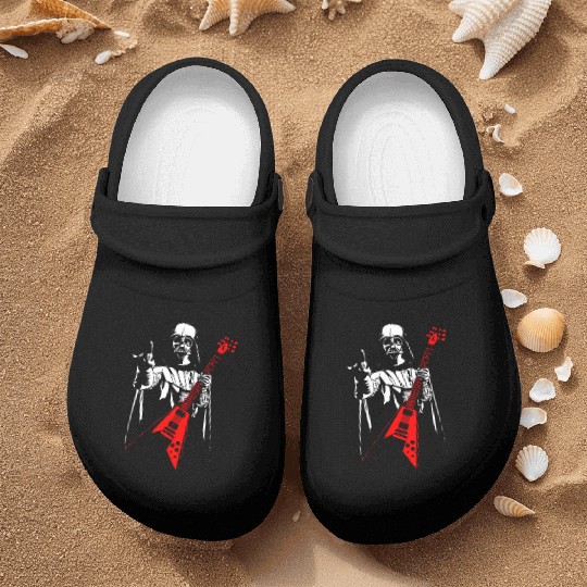 Heavy Metal Darth Vader Nurse Clogs