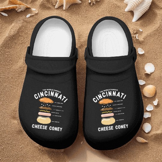 the world famous cincinnati cheese coney chef Nurse Clogs