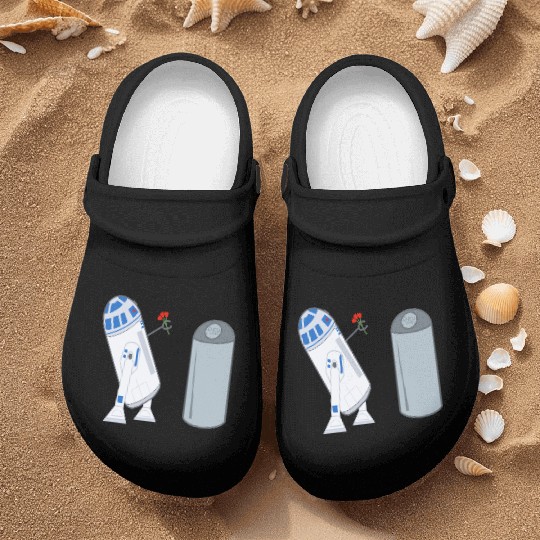 Confused R2D2 Nurse Clogs