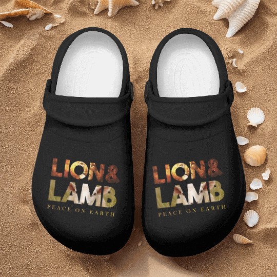 The lion and the lamb Nurse Clogs