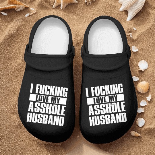 I fucking love my asshole husband Nurse Clogs