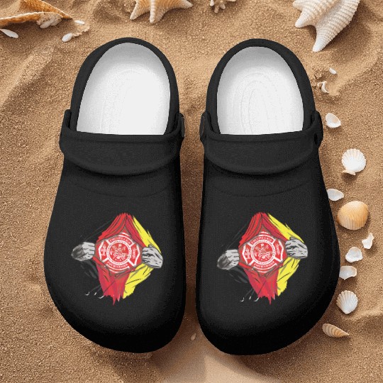 German Volunteer Fire Brigade Firefighter Nurse Clogs