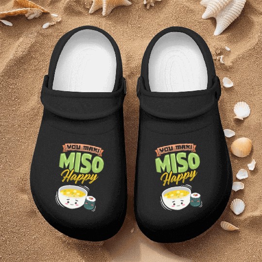 You Maki Miso Happy Sushi Soup Anime Manga Otaku Nurse Clogs