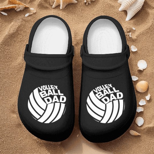 Volleyball Dad Nurse Clogs