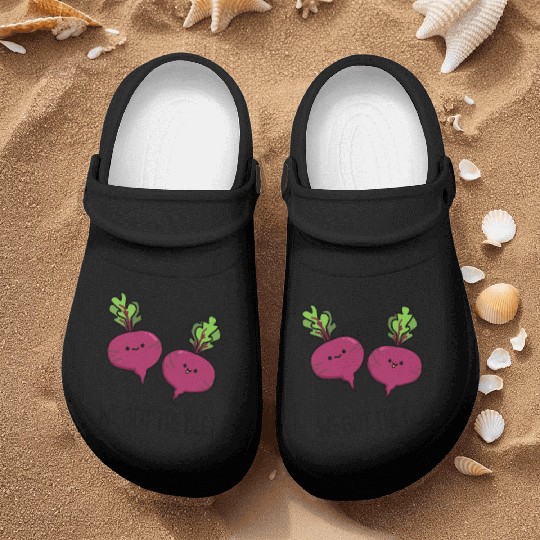 We Got The Beat Cute Vegetable Pun Nurse Clogs