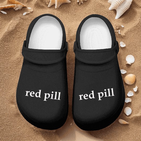 red pill - escape the matrix Nurse Clogs