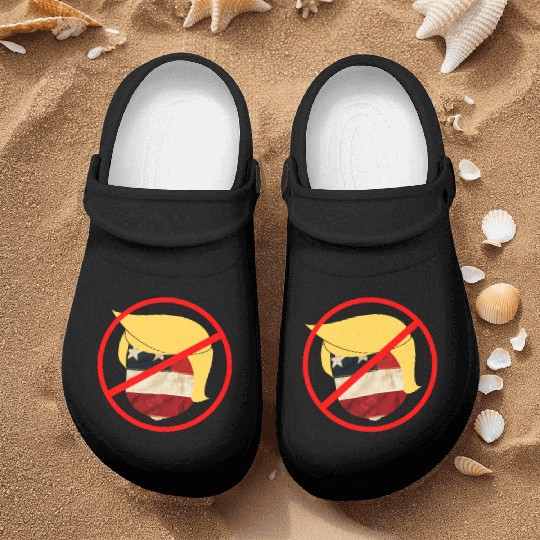 anti trump - dump trump 2020 Nurse Clogs