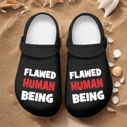 flawed human being Nurse Clogs