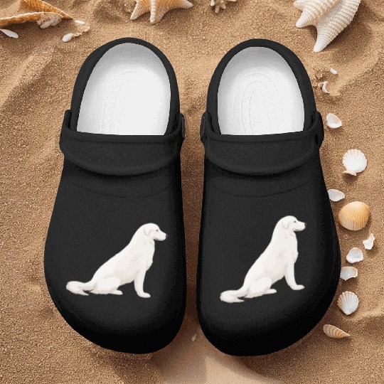 Great Pyrenees Nurse Clogs