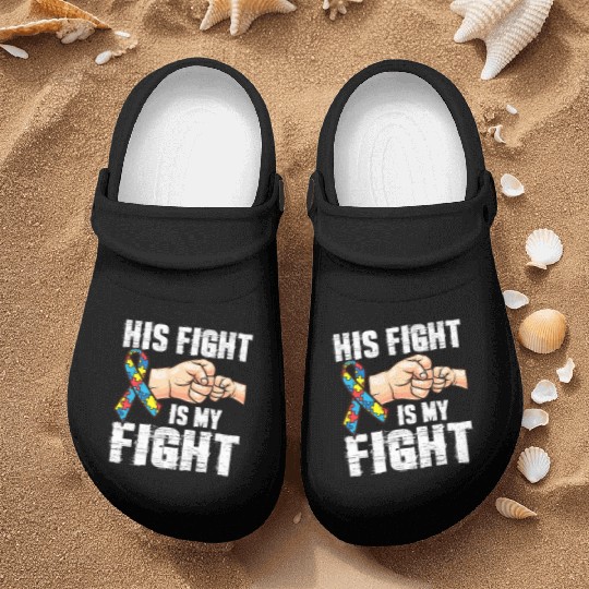 Autism Awareness Nurse Clogs Autism Mom Dad His Fight Is