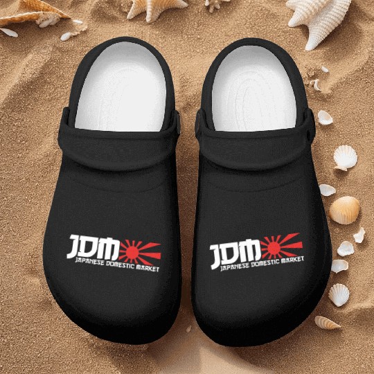 Drift & Tuning Fan Jdm Automotive Apparel Car Meet Nurse Clogs