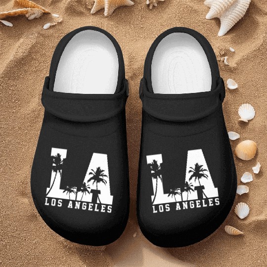 Los Angeles La California Gift Nurse Clogs