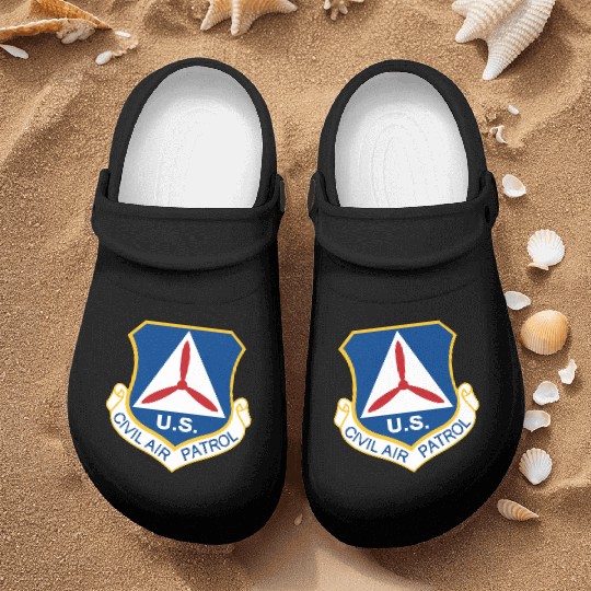 Civil Air Patrol Logo Air Force Cap Military Veter Nurse Clogs