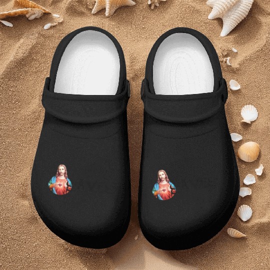 JESUS SAVES | Jesus Christ | Jesus Christus Nurse Clogs