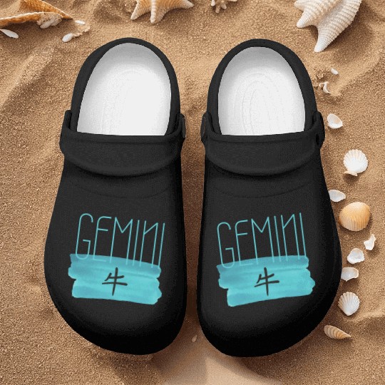GEMINI OX AESTHETIC ZODIAC Nurse Clogs