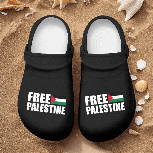 Free palestine Nurse Clogs