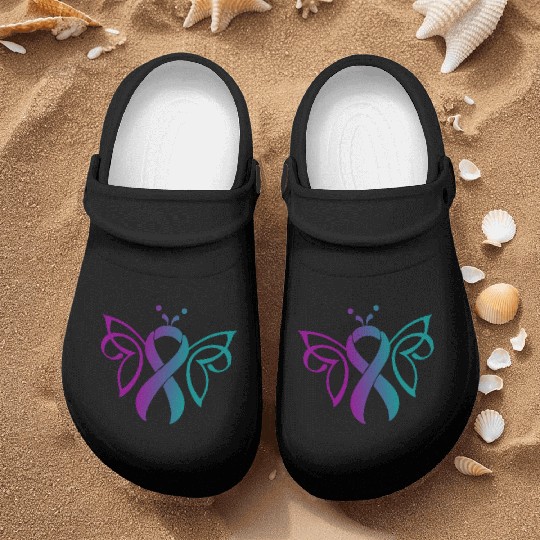 Suicide Prevention Awareness Nurse Clogs