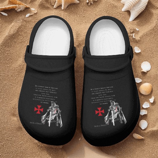 Knights Templar Glory Of God Gifts Nurse Clogs