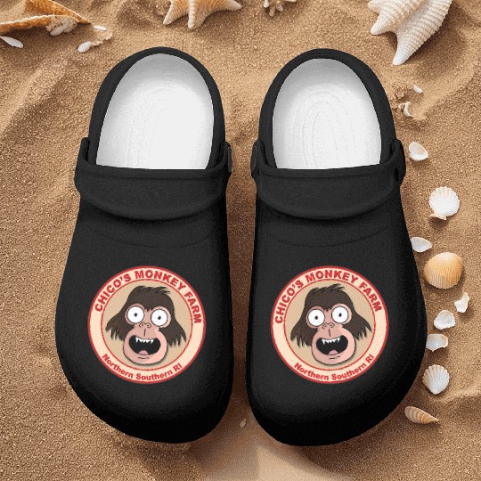Chico s Monkey Farm Funny Animation Nurse Clogs