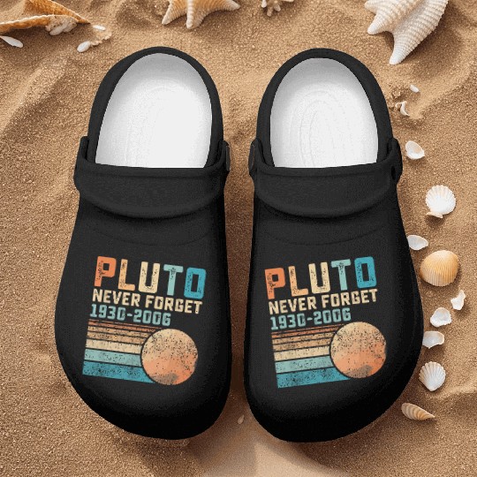 Pluto Never Forget Nurse Clogs