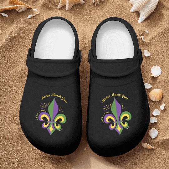 Mister Mardi Gras Nurse Clogs