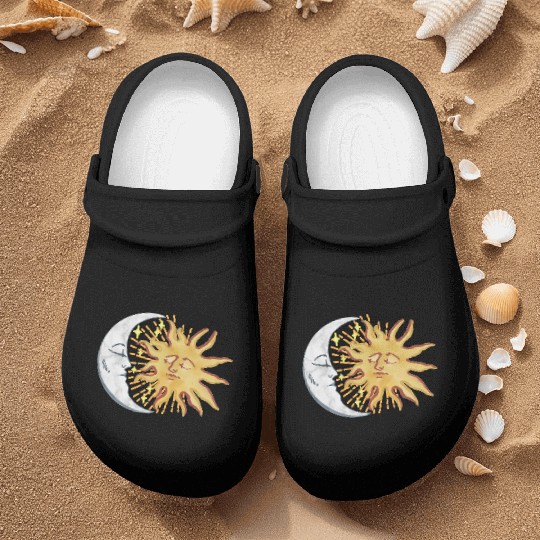Sun and Moon Nurse Clogs