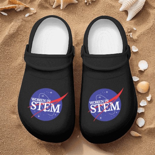 Women In Stem Nurse Clogs NASA Female Scientist