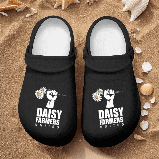 Daisy Garden Gardening Gardener Nurse Clogs